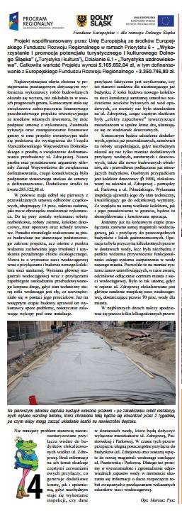 Przebudowa ulicy Zdrojowej w celu poprawy funkcji uzdrowiskowej miasta Świeradów-Zdrój 2014