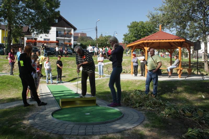 Minigolf i plac zabaw w Świeradowie- Zdroju 2011