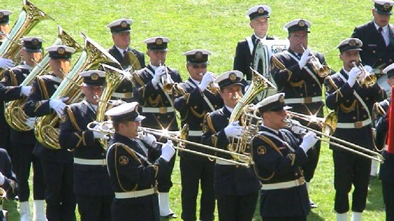 Review of Polish Army Garrison Bands                                                                                            