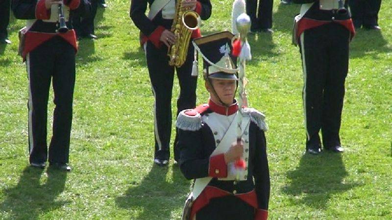 Review of Polish Army Garrison Bands                                                                                            
