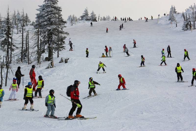 Szkółka narciarska 2009 - 2010