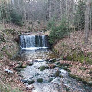 Czarny Potok Waterfall