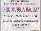 21.03.2009 - Recital Organowy - Festiwal Muzyki Sakralnej