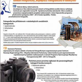 Konkurs fotograficzny „Współpraca Transgraniczna w obiektywie”