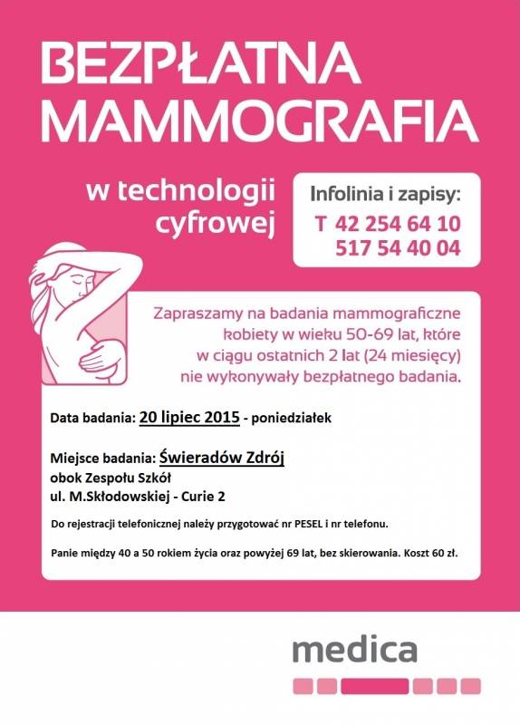 Badania mammograficzne