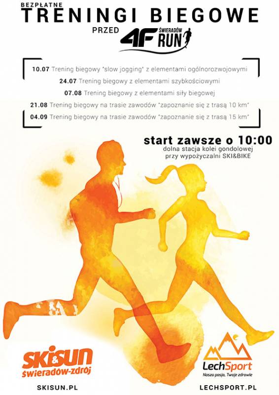 Trening biegowy „slow jogging” 