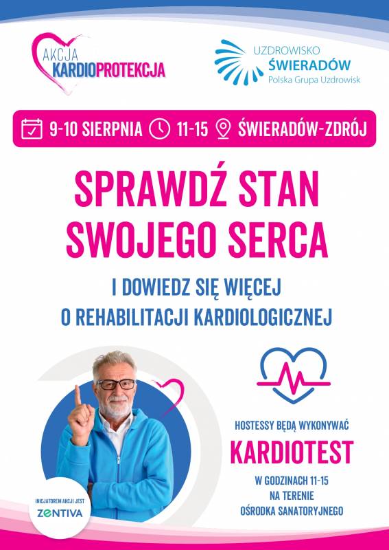 Świeradów-Zdrój testuje serce – 9 sierpnia rusza Test Kardioprotekcji!