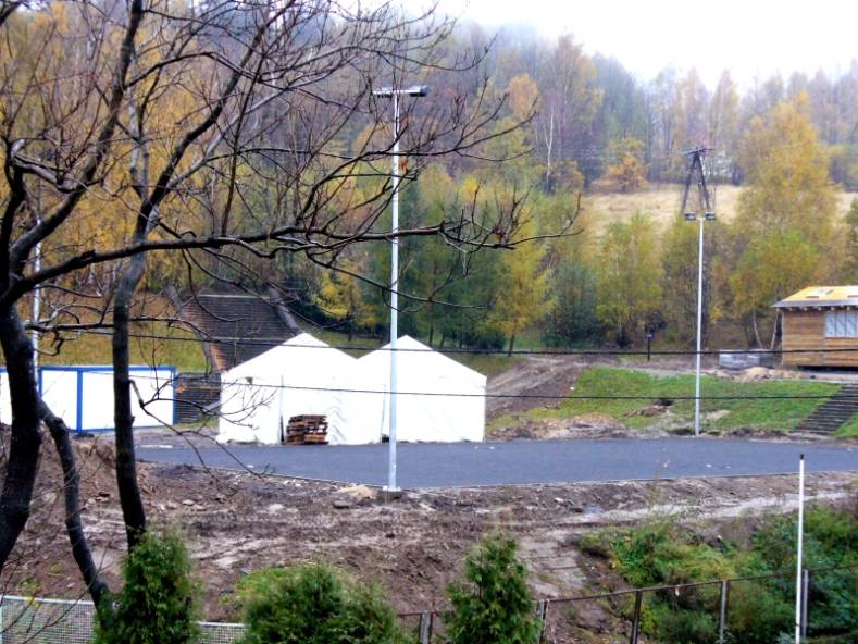 Zdjęcia z budowy boiska ORLIK 2012