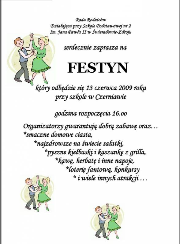 13.06.2009 - FESTYN w Czerniawie-Zdroju