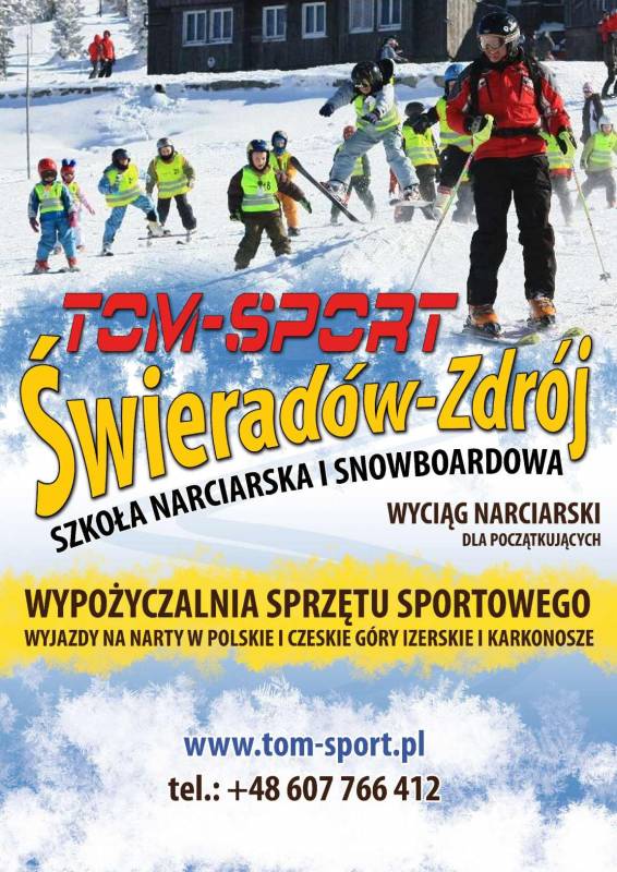 Promocja w TOM-SPORT Szkoła narciarstwa i snowboardu