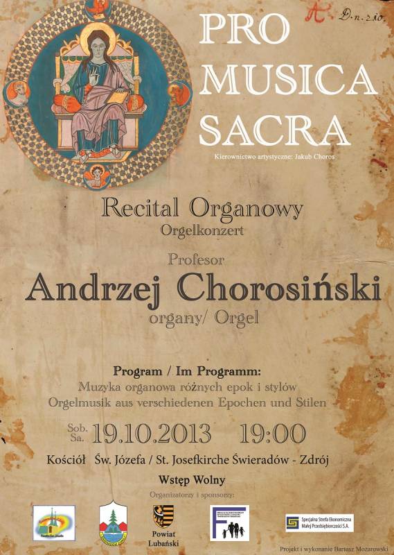 19.10. - Koncert FINAŁOWY - Pro Musica Sakra