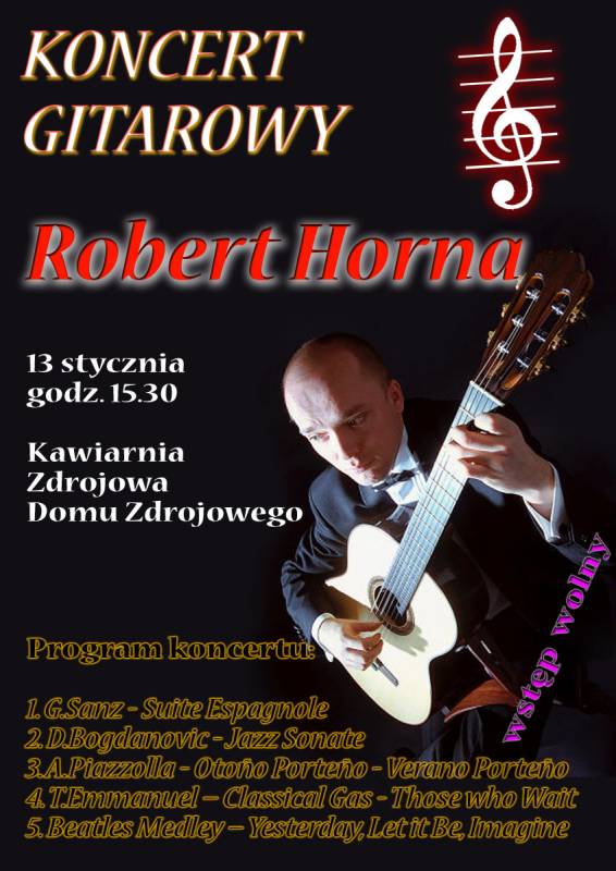 Koncert gitarowy - Robert Horna