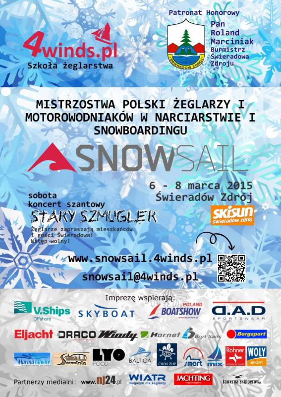 Mistrzostwa Polski Żeglarzy i Motorowodniaków SNOWSAIL 2015