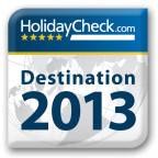 HolidayCheck Destination Award 2013                                                                                             