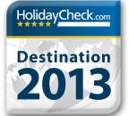 HolidayCheck Destination Award 2013                                                                                             
