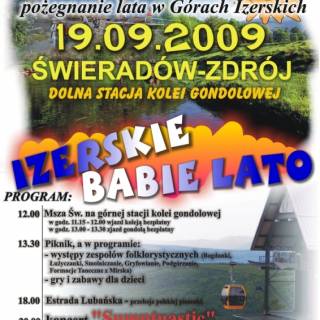 IZERSKIE BABIE LATO  - Piknik z okazji pożegnania lata w Górach Izerskich