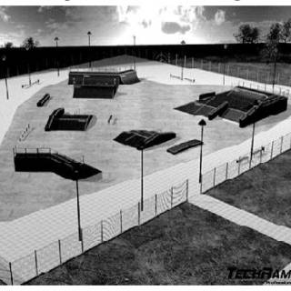 Skatepark oraz modernizacja stadionu miejskiego - 2010