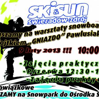 Warsztaty snowboardowe                                                                                                          