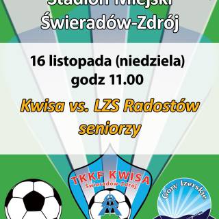 Mecz Kwisa vs. LZS Radostów