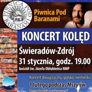 Koncert Kolęd - Kuba Kubowicz z GRUPĄ OD ANIOŁA STRÓŻA 