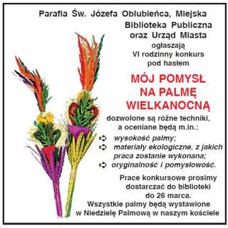 Mój pomysł na wykonanie Palmy Wielkanocnej