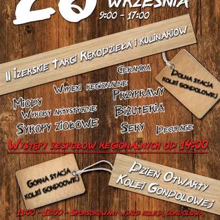 II Izerskie Targi Rękodzieła i Kulinariów oraz Dzień Otwarty kolei gondolowej