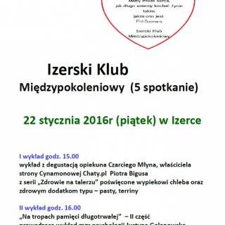 Wykłady w IZERCE