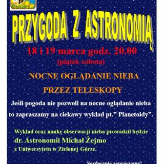 PRZYGODA Z ASTRONOMIĄ na Izerskiej Łące