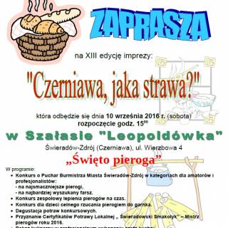 Czerniawa jaka strawa? - święto pierogów