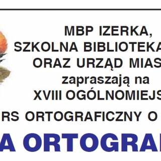 MISTRZ ORTOGRAFII - KONKURS