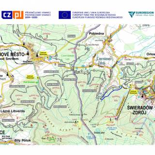 Tschechisch-polnische Trails Pod Smrkem im Isergebirge-2.Etappe