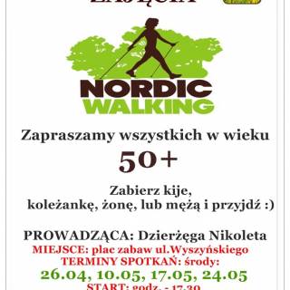 bezpłatne zajęcia NORDIC WALKING