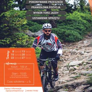  Cykl szkoleń MTB na trasach Single Track oraz w Górach Izerskich