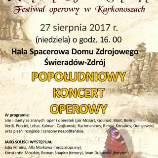 KONCERT OPERETKOWY w ramach FESTIWALU MUZYCZNE OGRODY LICZYRZEPY