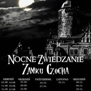 Nocne zwiedzanie Zamku Czocha