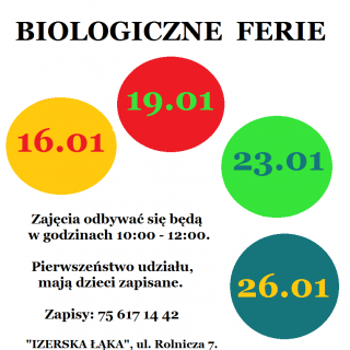 Biologiczne ferie 