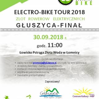 ELECTRO-BIKE TOUR 2018 - Głuszyca (III Zlot)