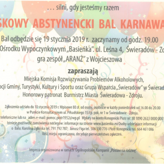 II MASKOWY ABSTYNENCKI BAL KARNAWAŁOWY