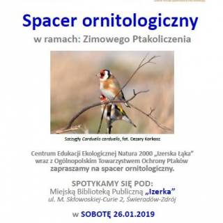 SPACER Z ORNITOLOGIEM