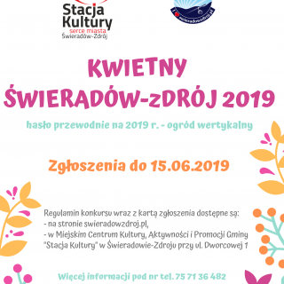 KONKURS KWIETNY ŚWIERADÓW 2019