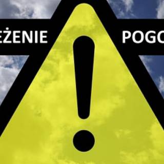 UWAGA OSTRZEŻENIE METEOROLOGICZNE