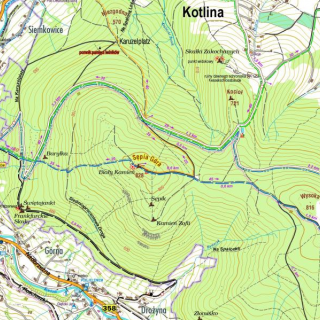 UTRUDNIENIA NA NIEBIESKIM SZLAKU NA SĘPIĄ GÓRĘ