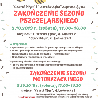 ZAKOŃCZENIE SEZONU PSZCZELARSKIEGO 