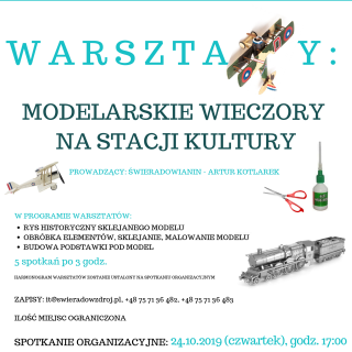 WARSZTATY MODELARSKIE - SPOTKANIE ORGANIZACYJNE