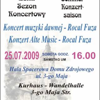 25.07.2009 - Koncert Muzyki Dawnej                                                                                              