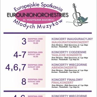 3-8.08. - Europejskie Spotkania Młodych Muzyków