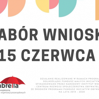 Rusza Dolnośląski Fundusz Małych Inicjatyw! Nabór wniosków: 1-15.06.2020 roku