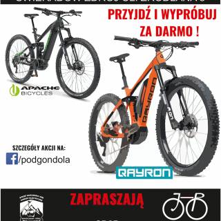 Rowerowe Dni Otwarte z Wypożyczalnią e-bike &quot;Pod Gondolą&quot;