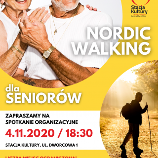 ZAJĘCIA ORGANIZACYJNE: NORDIC WALKING DLA SENIORÓW