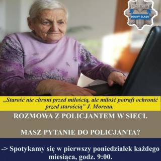 „SENIOR ONLINE” - SPOTKANIE DLA SENIORÓW JUŻ W NAJBLIŻSZY PONIEDZIAŁEK, 1 MARCA 2021 R.